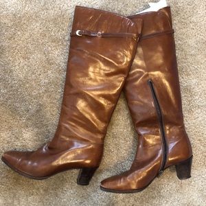 Vintage ~1980s Ferragamo Leather Boots